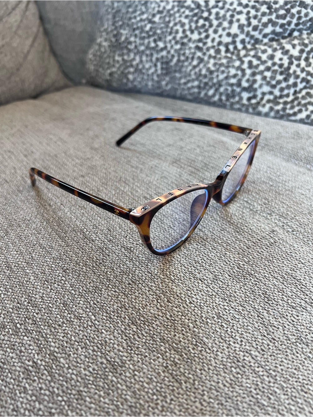 Chanel Tortoiseshell Brown Glasses